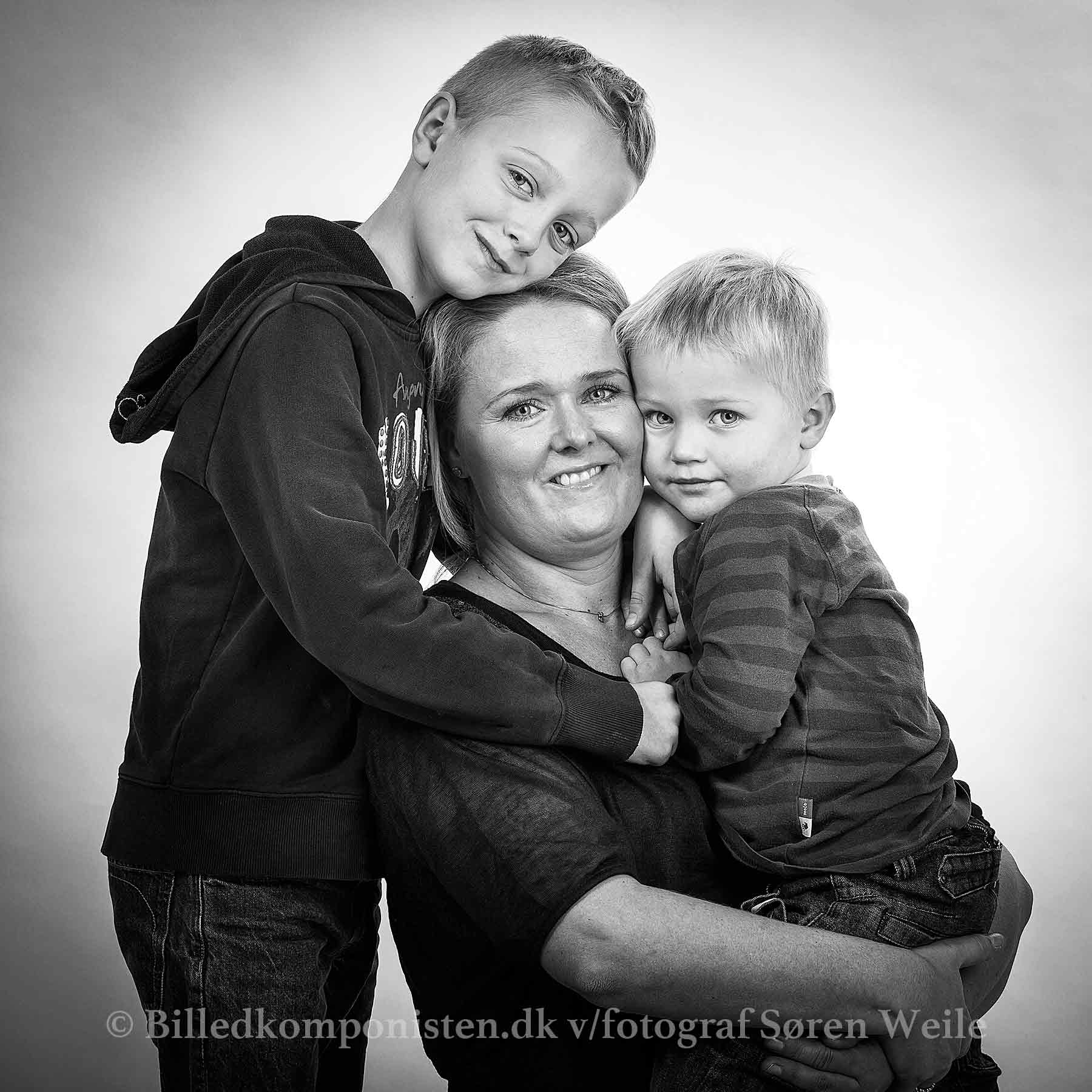 Familiefoto hos fotografen i København – få taget et portræt